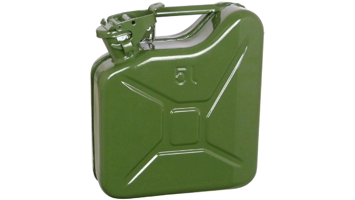 Jerrycan+5L+m%C3%A9tal+vert+TUV%2FGS